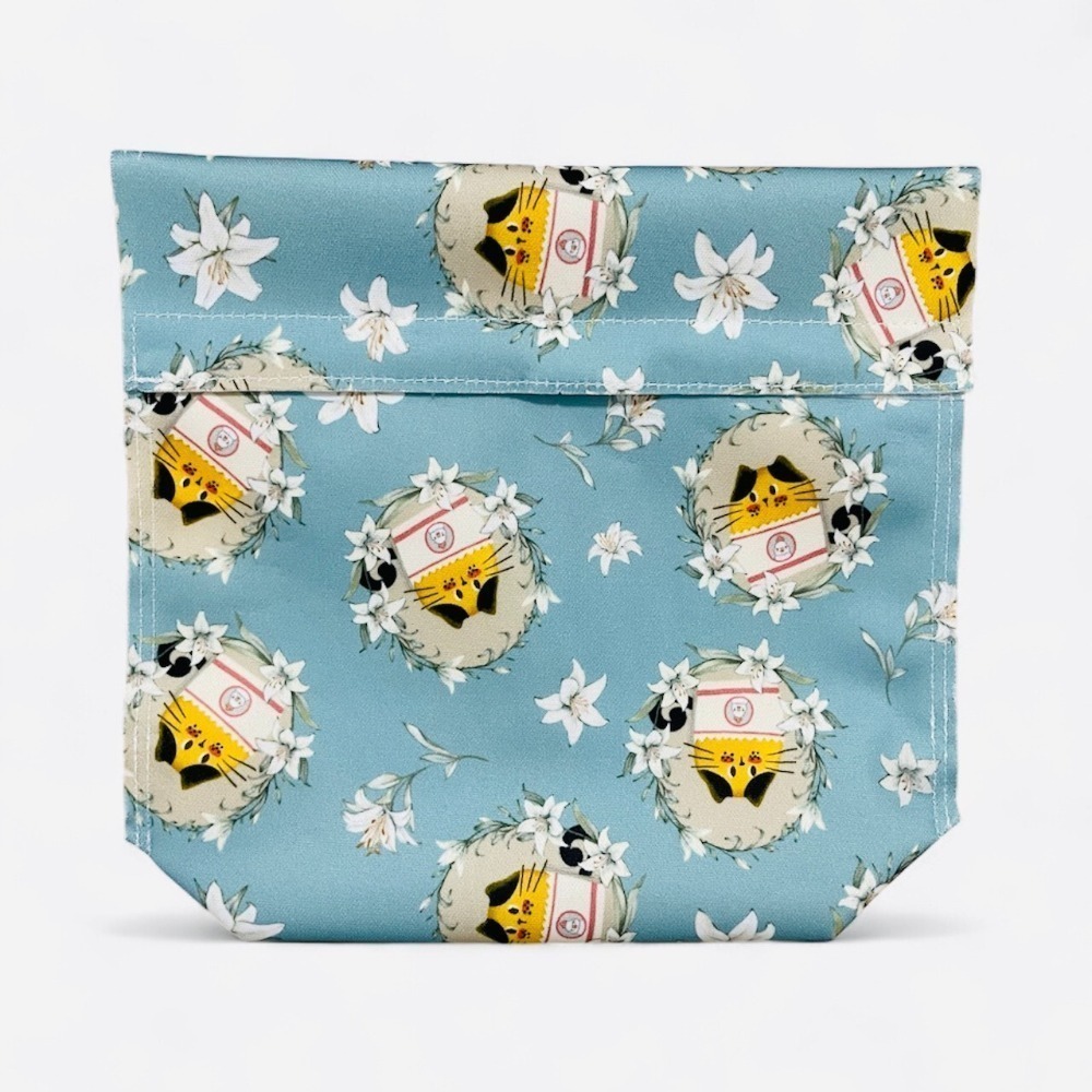 早餐袋 早點袋 輕食袋 矽膠食物袋 食物袋 矽膠布食物袋 矽膠袋 點心袋 ENJOY101 Eco Believer-規格圖8