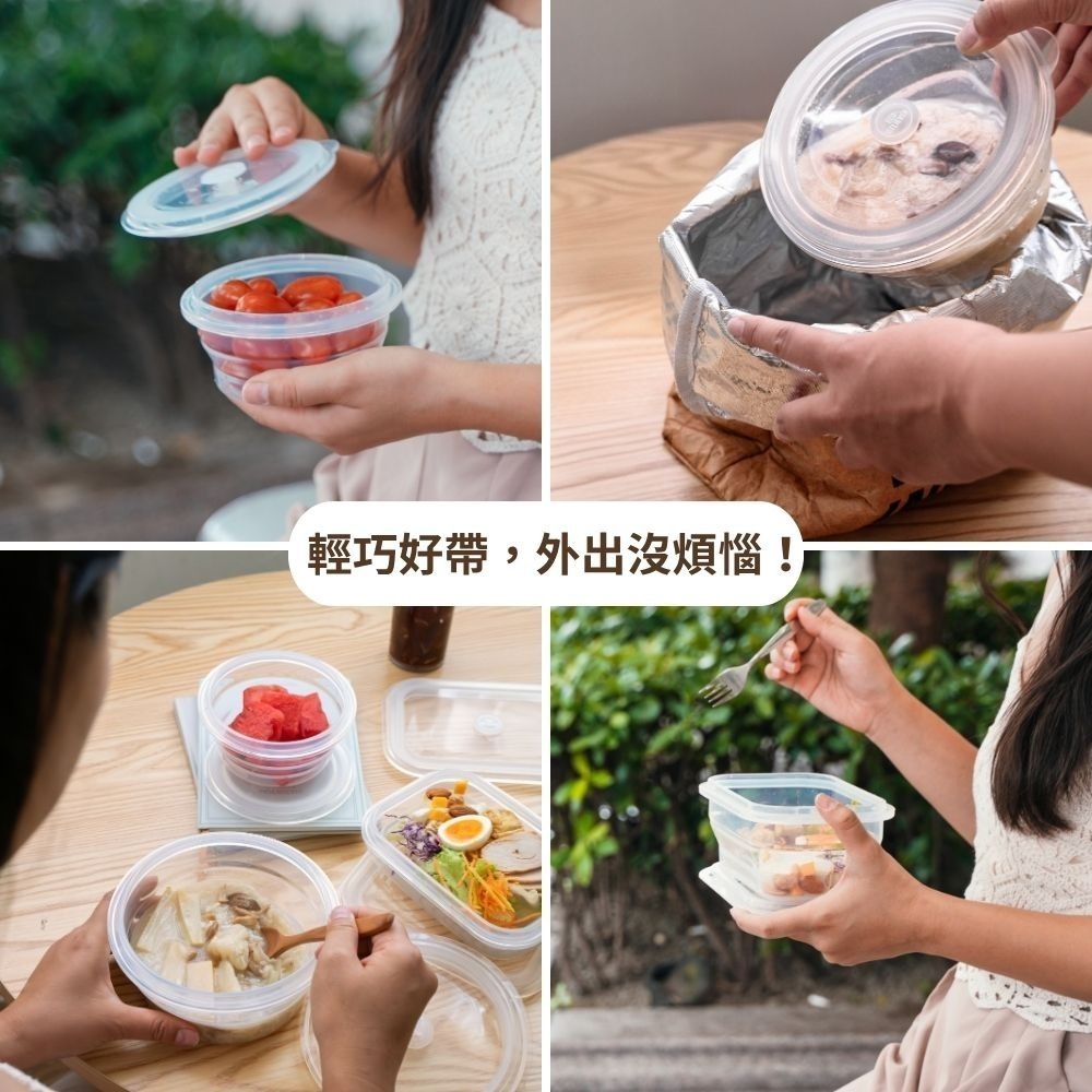 JC Eco Believer 圓型 鉑金食品級矽膠保鮮盒 保鮮盒 折疊保鮮盒 折疊便當盒 微波保鮮盒 矽膠保鮮盒-規格圖9