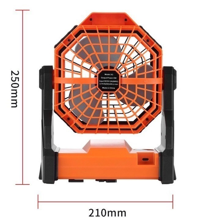 大風力充電式露營風扇-細節圖10