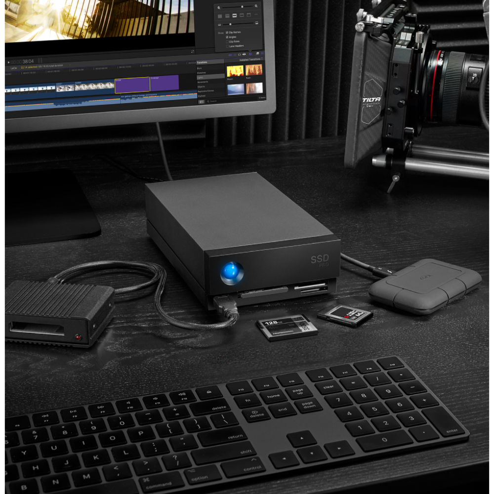 【LaCie 萊斯】1big Dock SSD Pro Thunderbolt 3 2TB 桌上型高速專業儲存-細節圖7