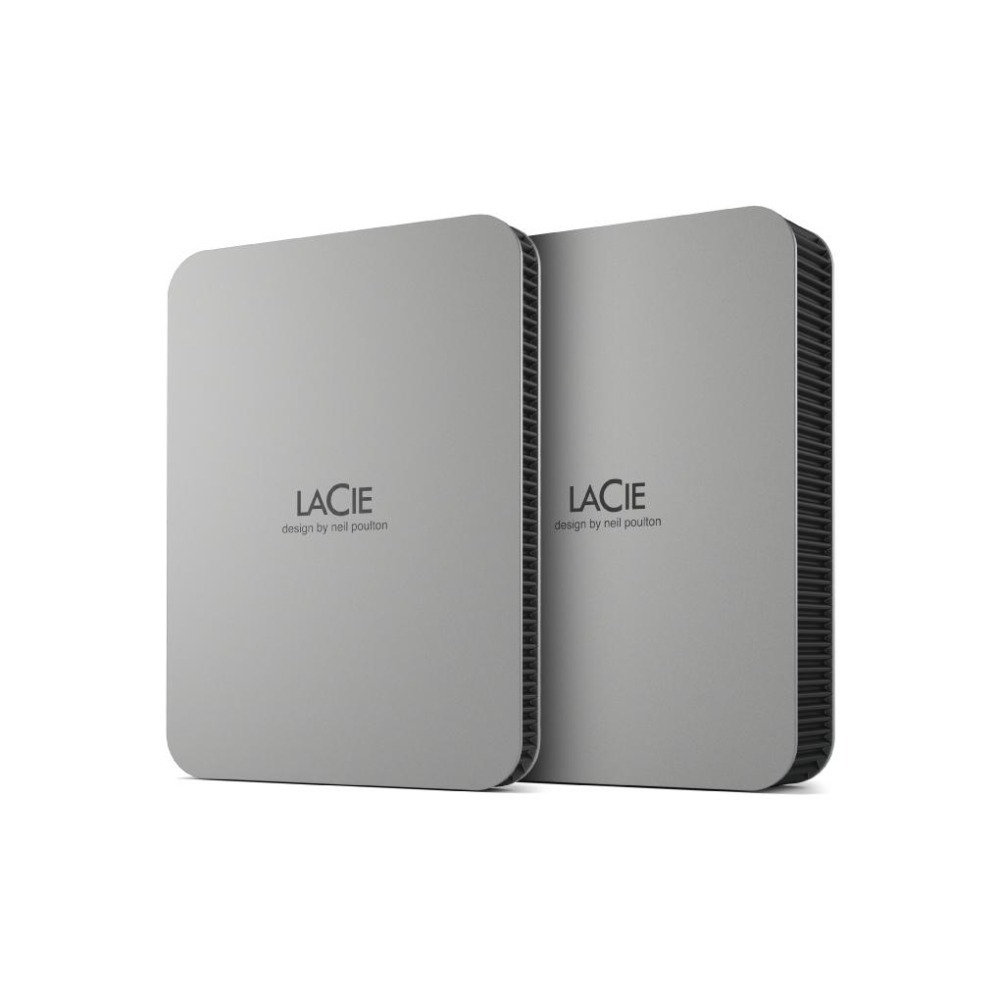 【LaCie 萊斯】 Mobile Drive v2 USB-C 4TB 行動硬碟 - 月光銀-細節圖6