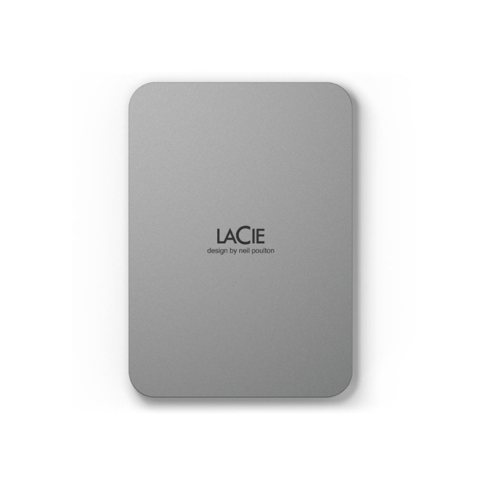 【LaCie 萊斯】 Mobile Drive v2 USB-C 4TB 行動硬碟 - 月光銀-細節圖2