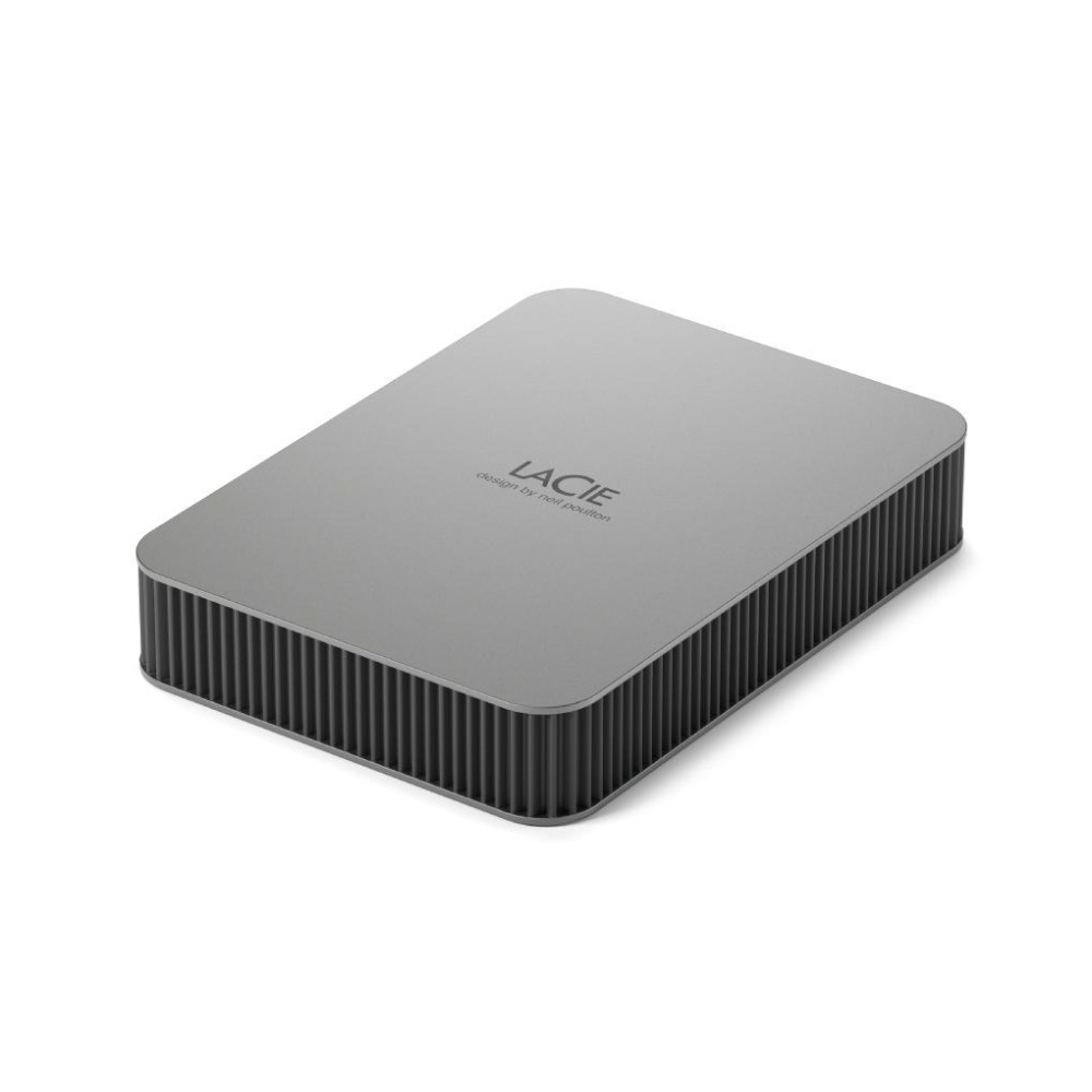 【LaCie 萊斯】 Mobile Drive v2 USB-C 5TB 行動硬碟 - 月光銀-細節圖3