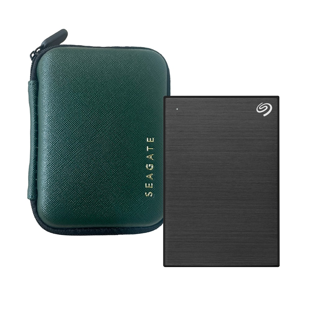 【Seagate 希捷】One Touch 5TB 進階型輕巧行動硬碟 硬殼保護組 加送USB-C轉接頭-細節圖2