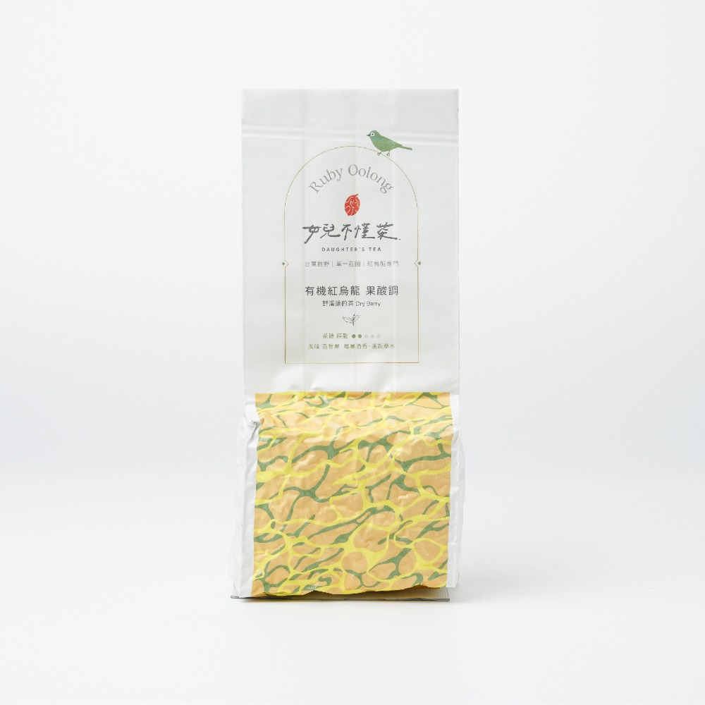 【有機紅烏龍茶-經濟包】女兒不懂茶｜自用量販包裝｜200公克-細節圖4