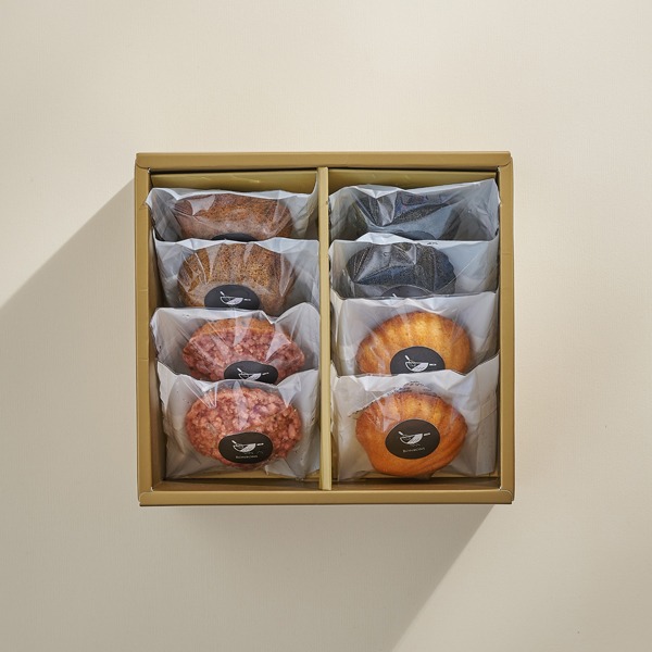 胖胖包餡瑪德蓮禮盒 8入組-細節圖2
