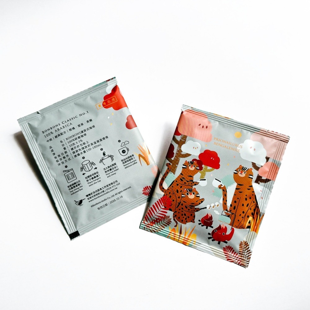 臺灣保育類動物-濾掛式咖啡30入。無禮盒-細節圖4