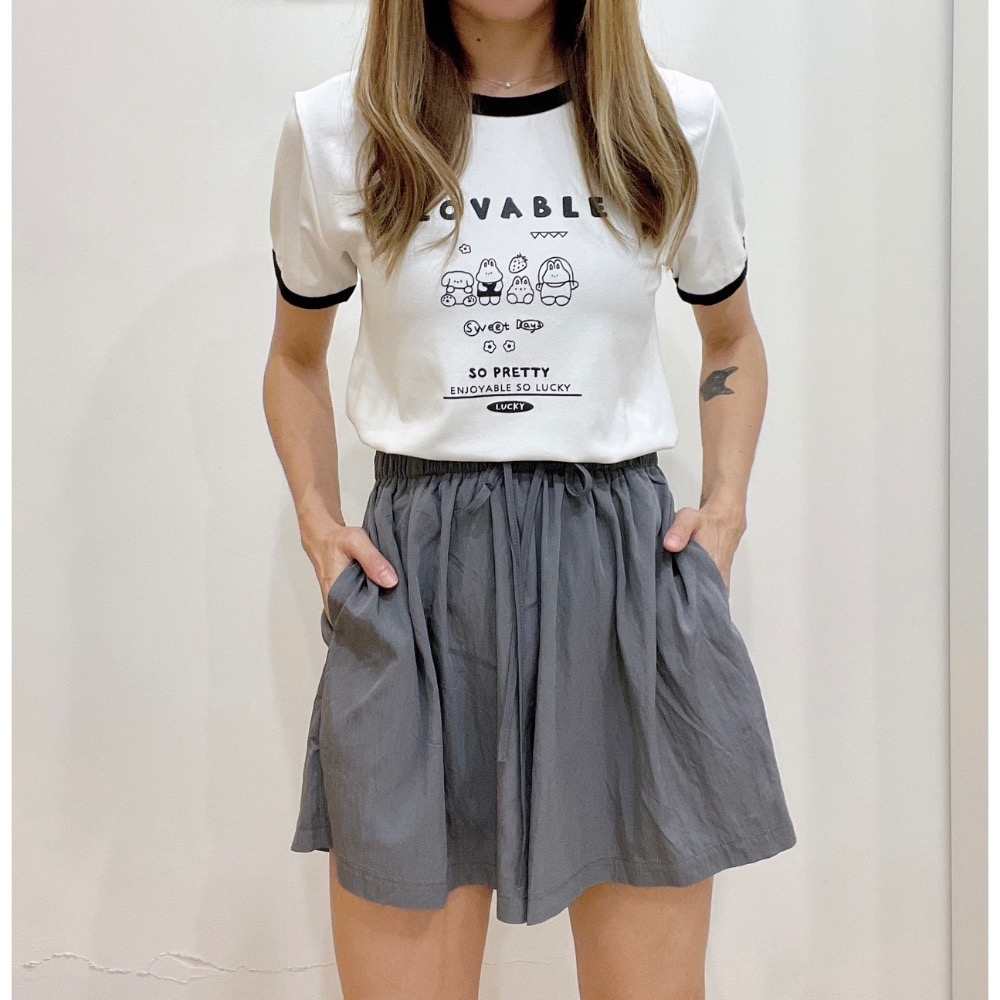 涼感顯瘦褲裙-細節圖9