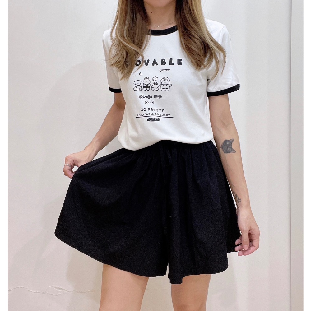 涼感顯瘦褲裙-細節圖10