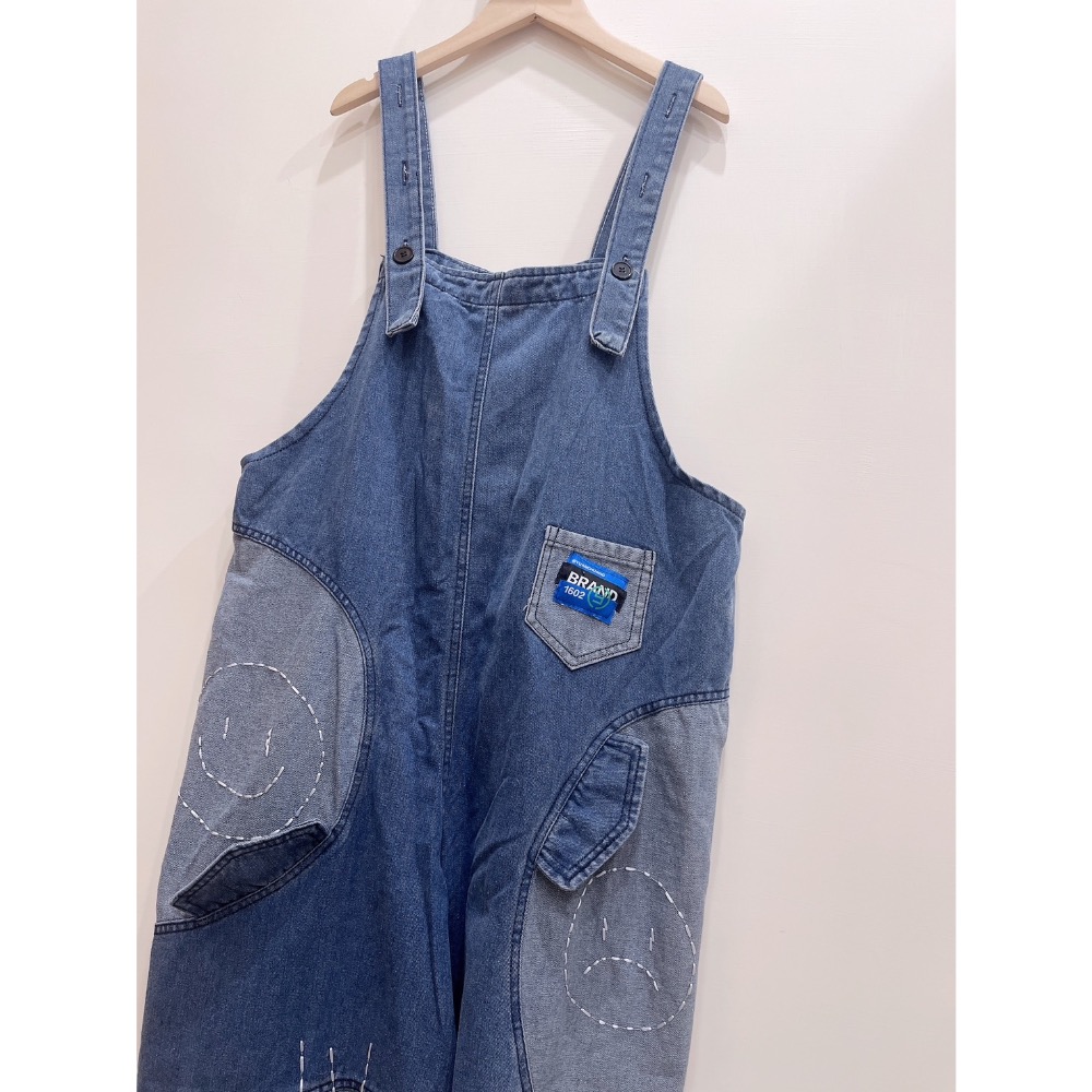 9710 外單寬鬆吊帶褲-細節圖2