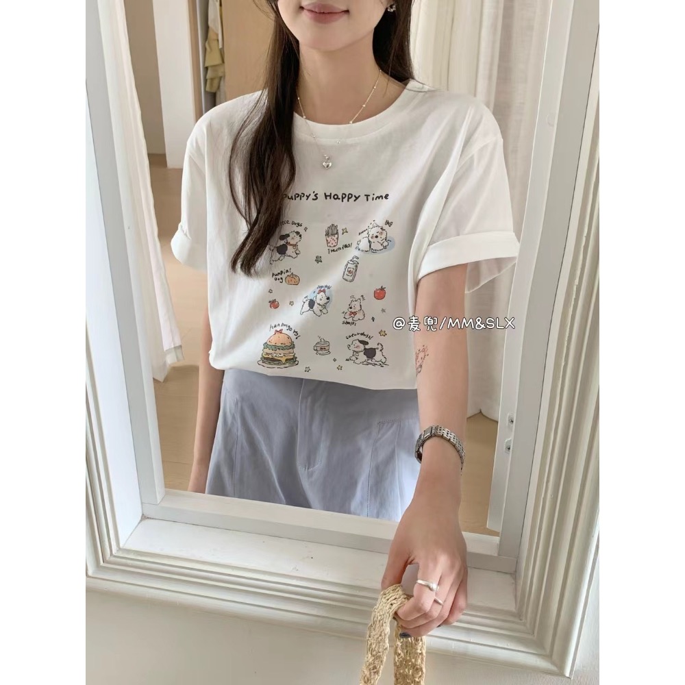 涼感棉可愛卡通T-細節圖2