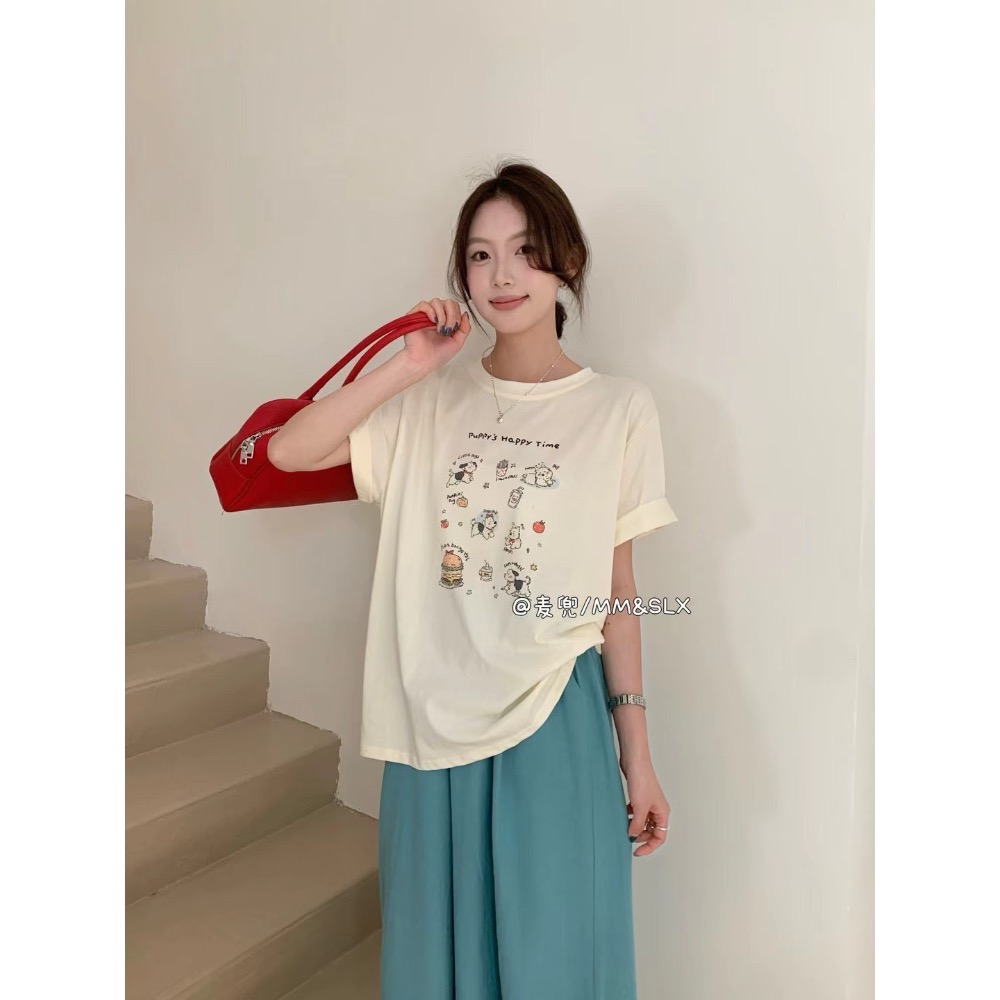 涼感棉可愛卡通T-細節圖4