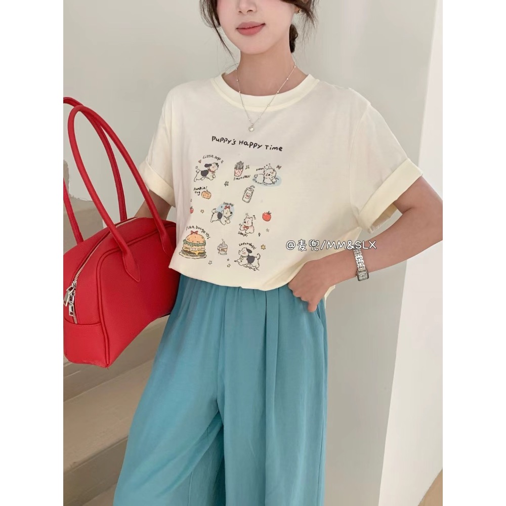 涼感棉可愛卡通T-細節圖5