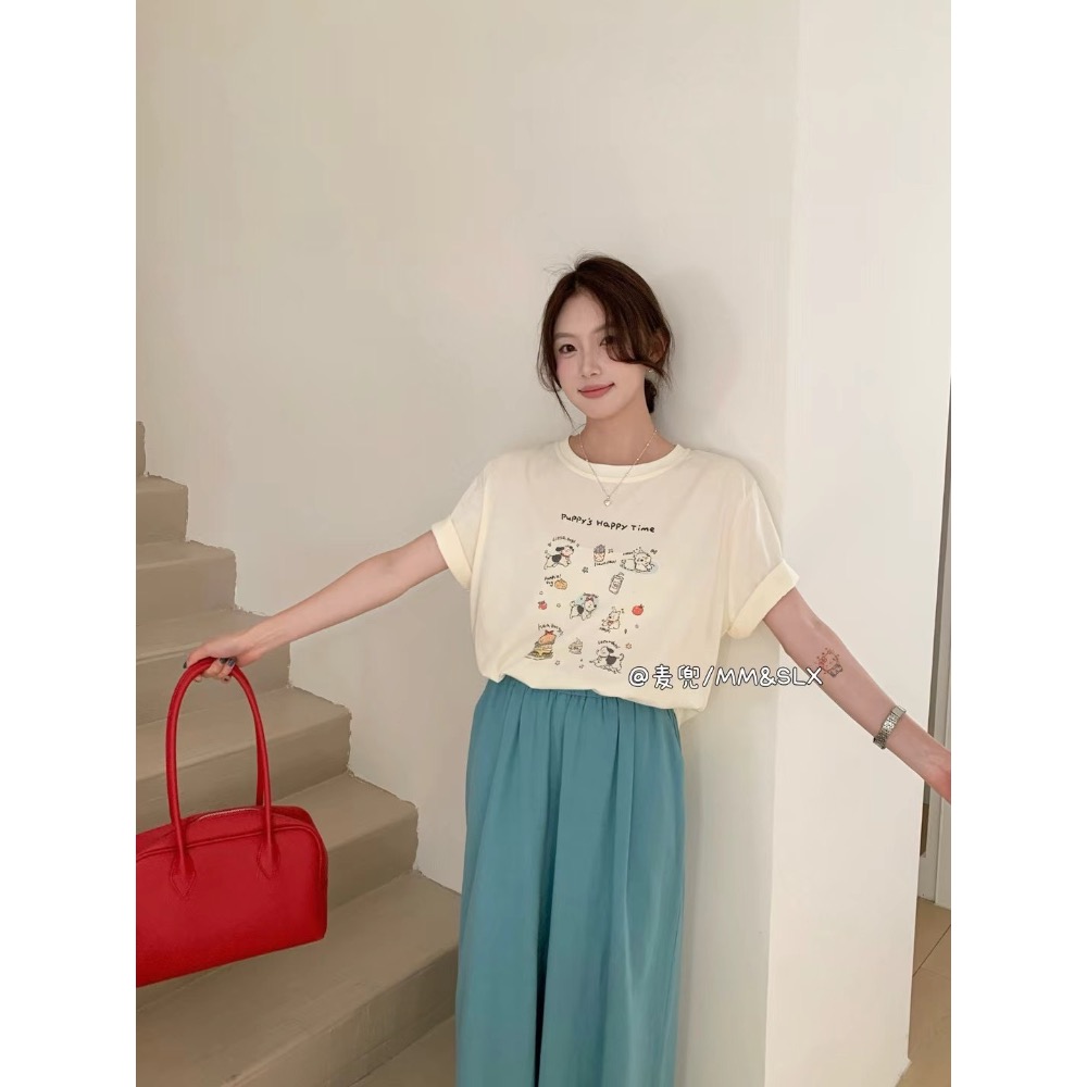 涼感棉可愛卡通T-細節圖7