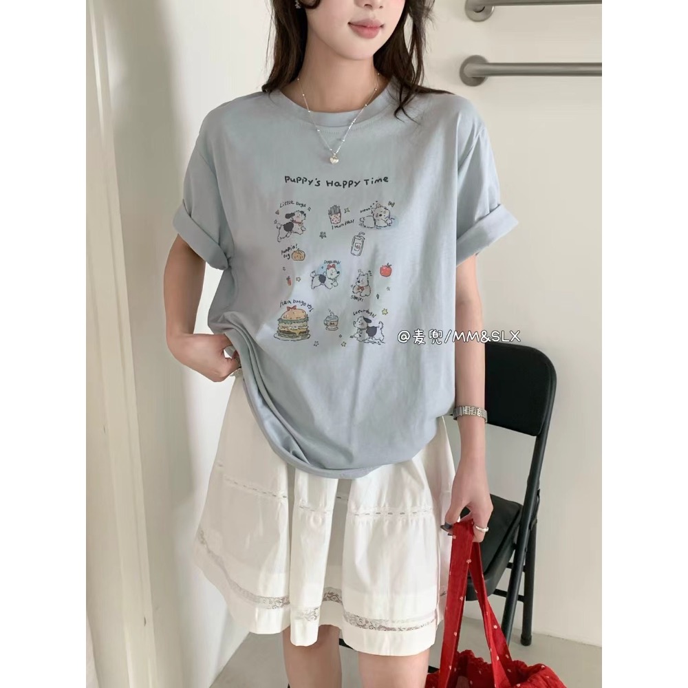 涼感棉可愛卡通T-細節圖8