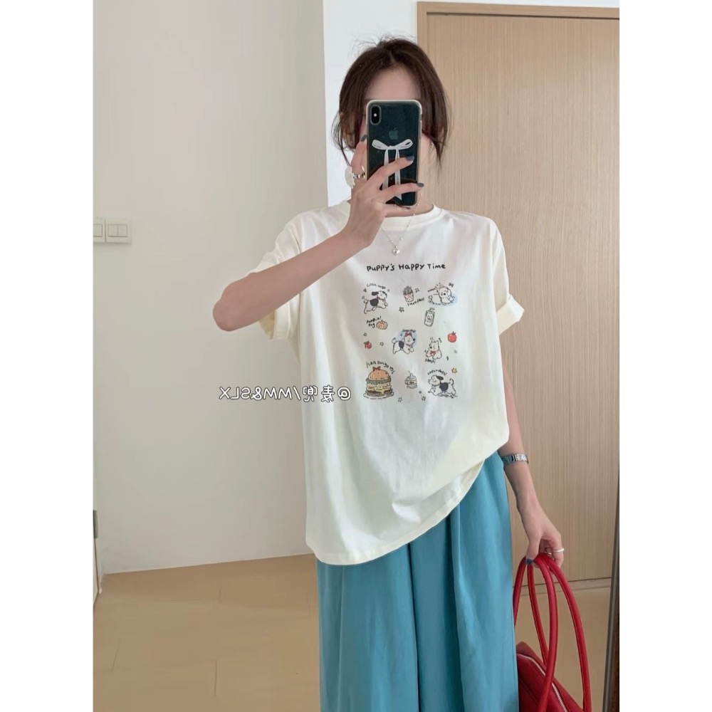 涼感棉可愛卡通T-細節圖10