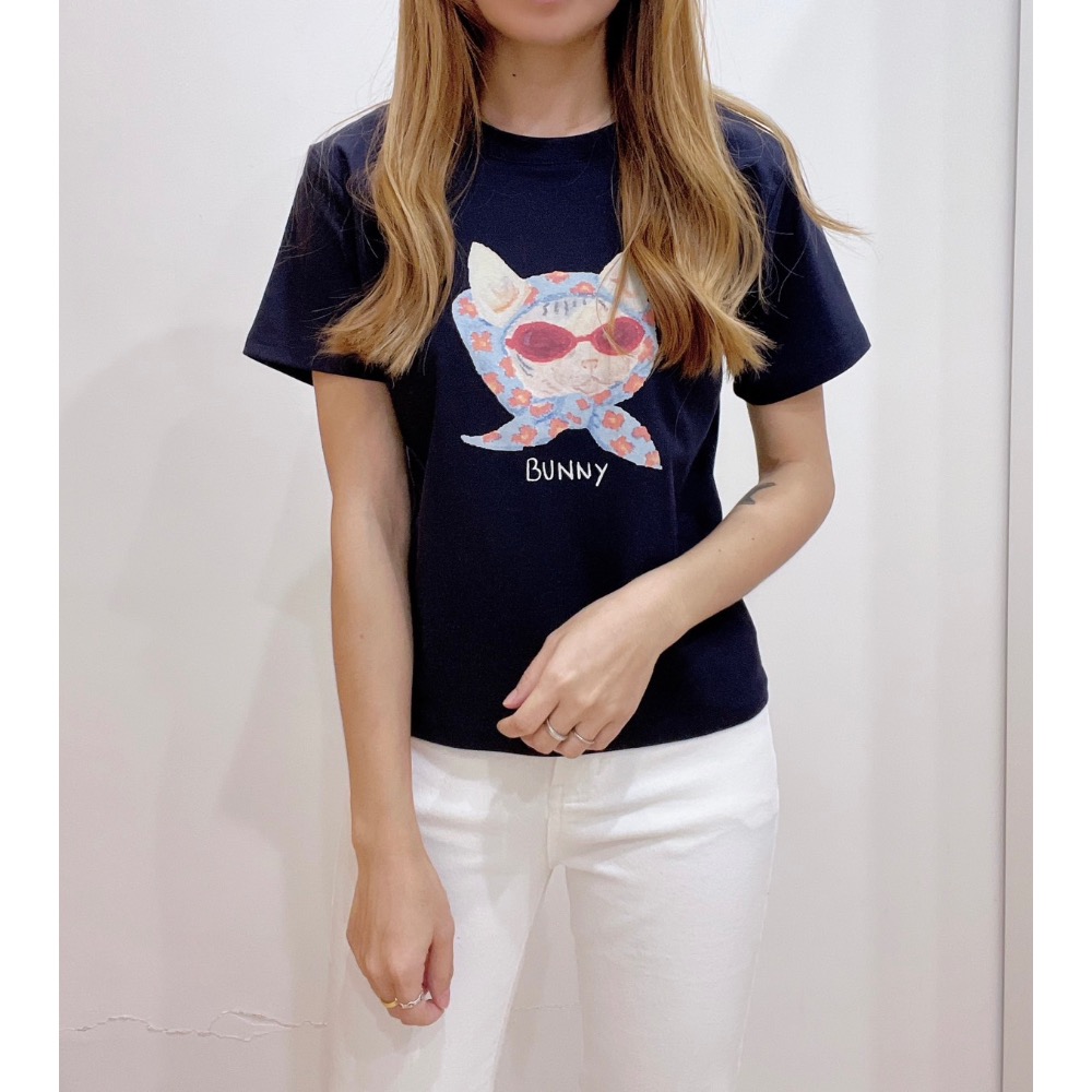 舒服彈力棉 時髦頭巾GD貓咪-細節圖8