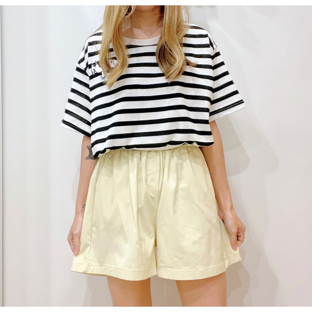 顯瘦彈力萊卡短褲-細節圖2