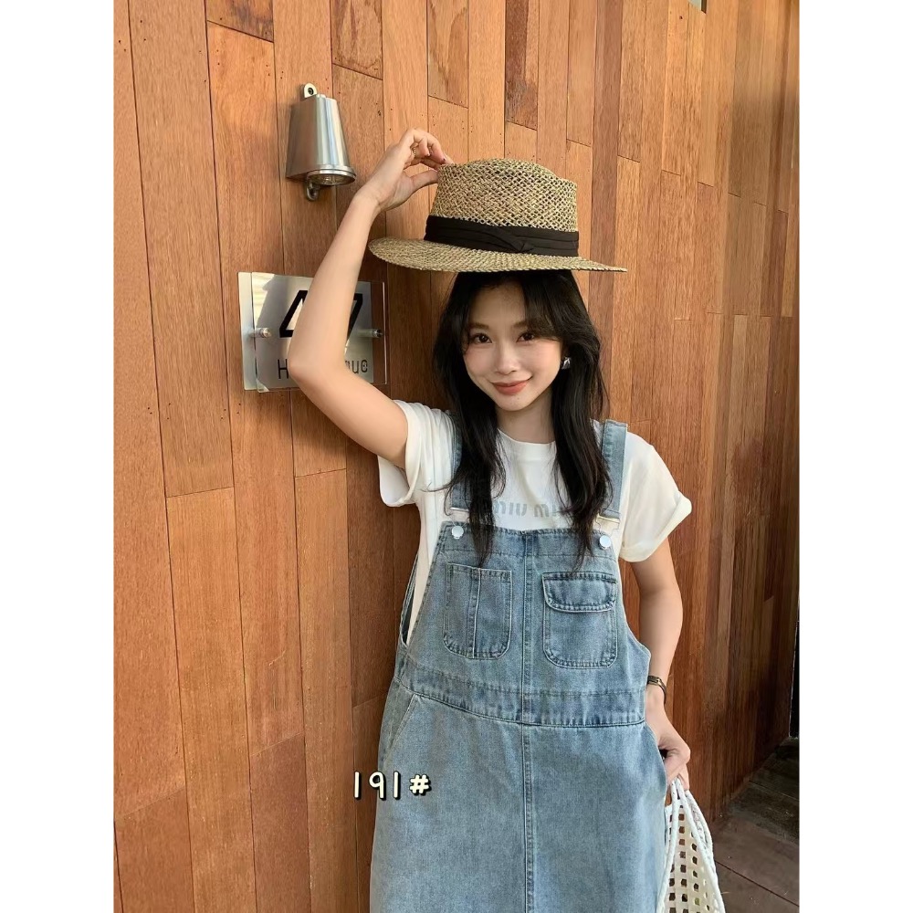 191 韓版小口袋吊帶裙-細節圖4