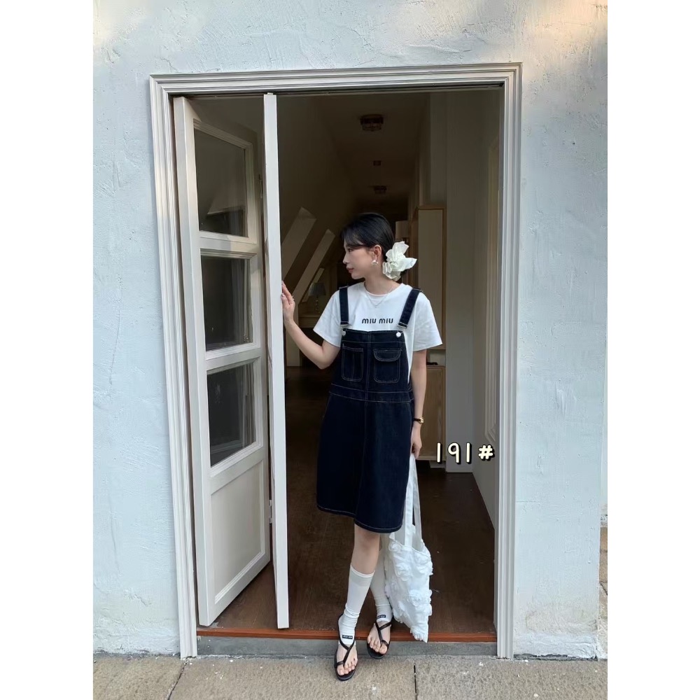 191 韓版小口袋吊帶裙-細節圖7