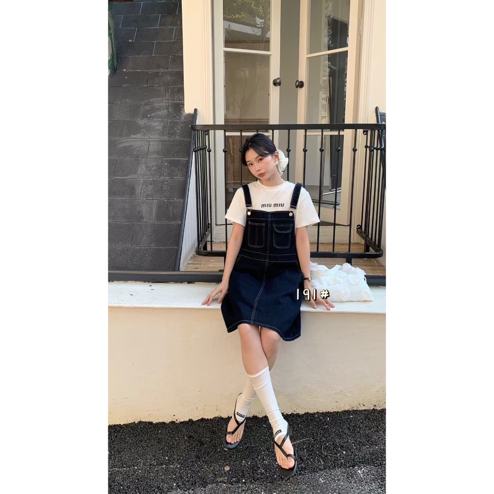 191 韓版小口袋吊帶裙-細節圖10
