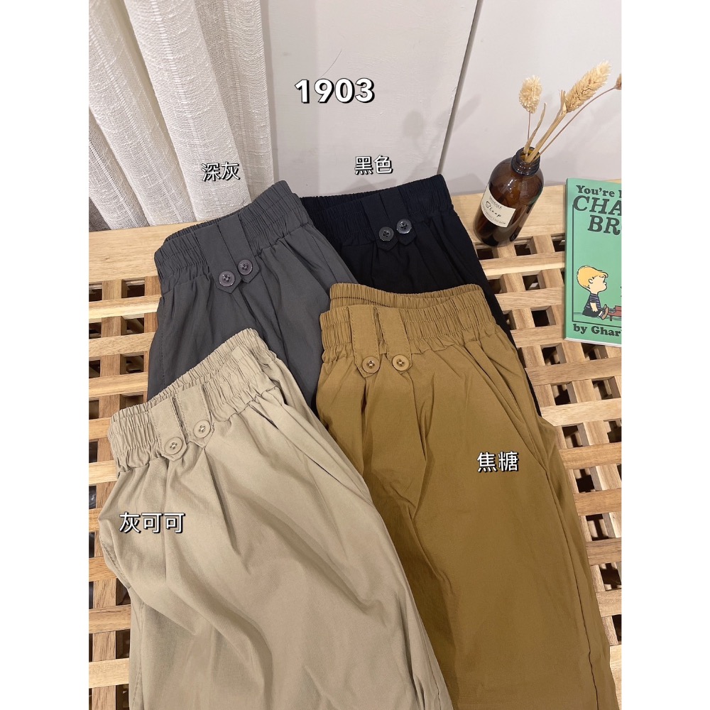 1903 彈性天絲竹節薄款速乾褲-細節圖2