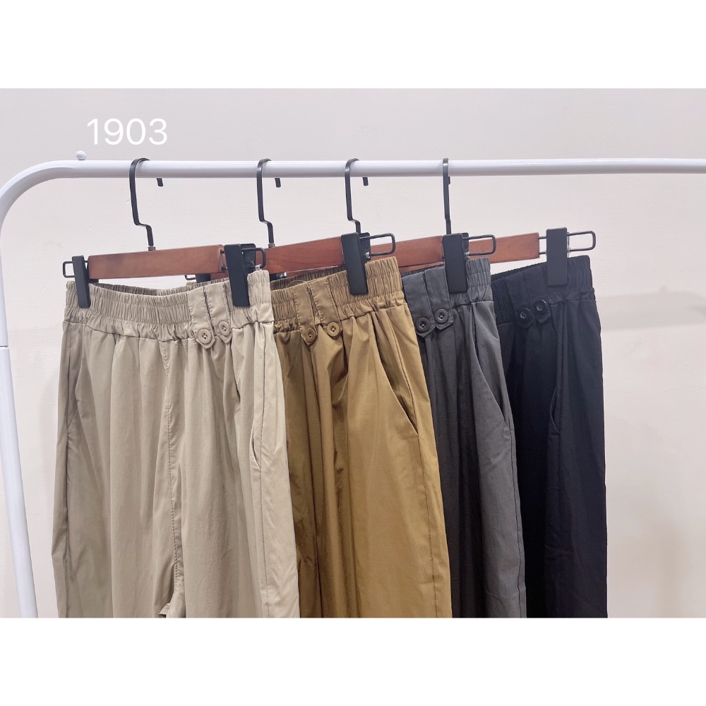 1903 彈性天絲竹節薄款速乾褲-細節圖3