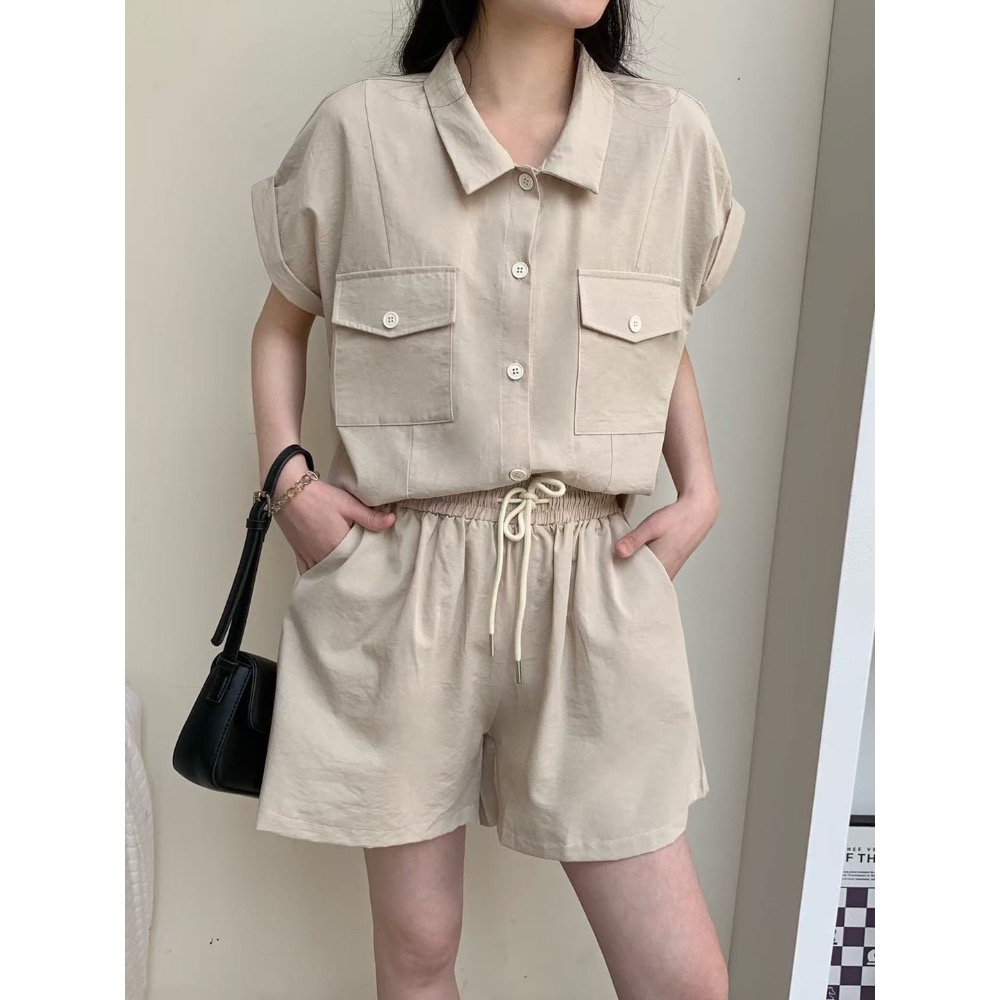 亞麻時尚套裝-細節圖4