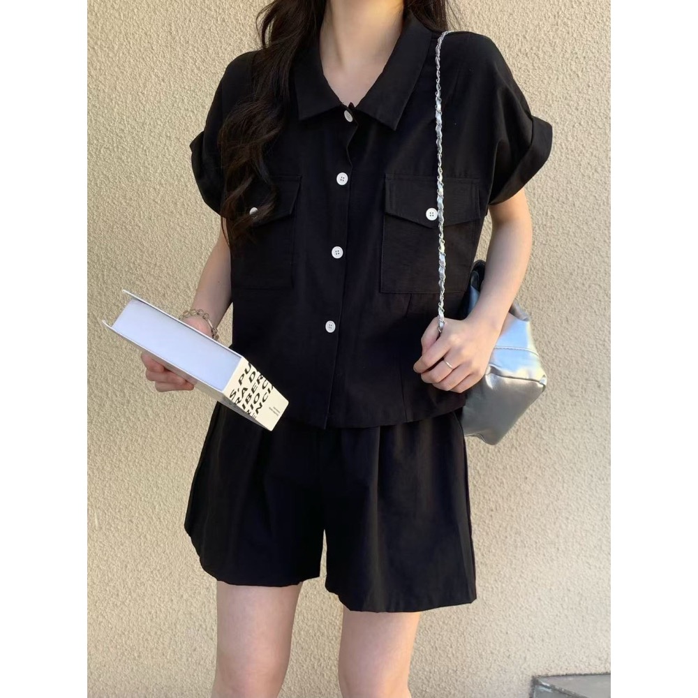 亞麻時尚套裝-細節圖5