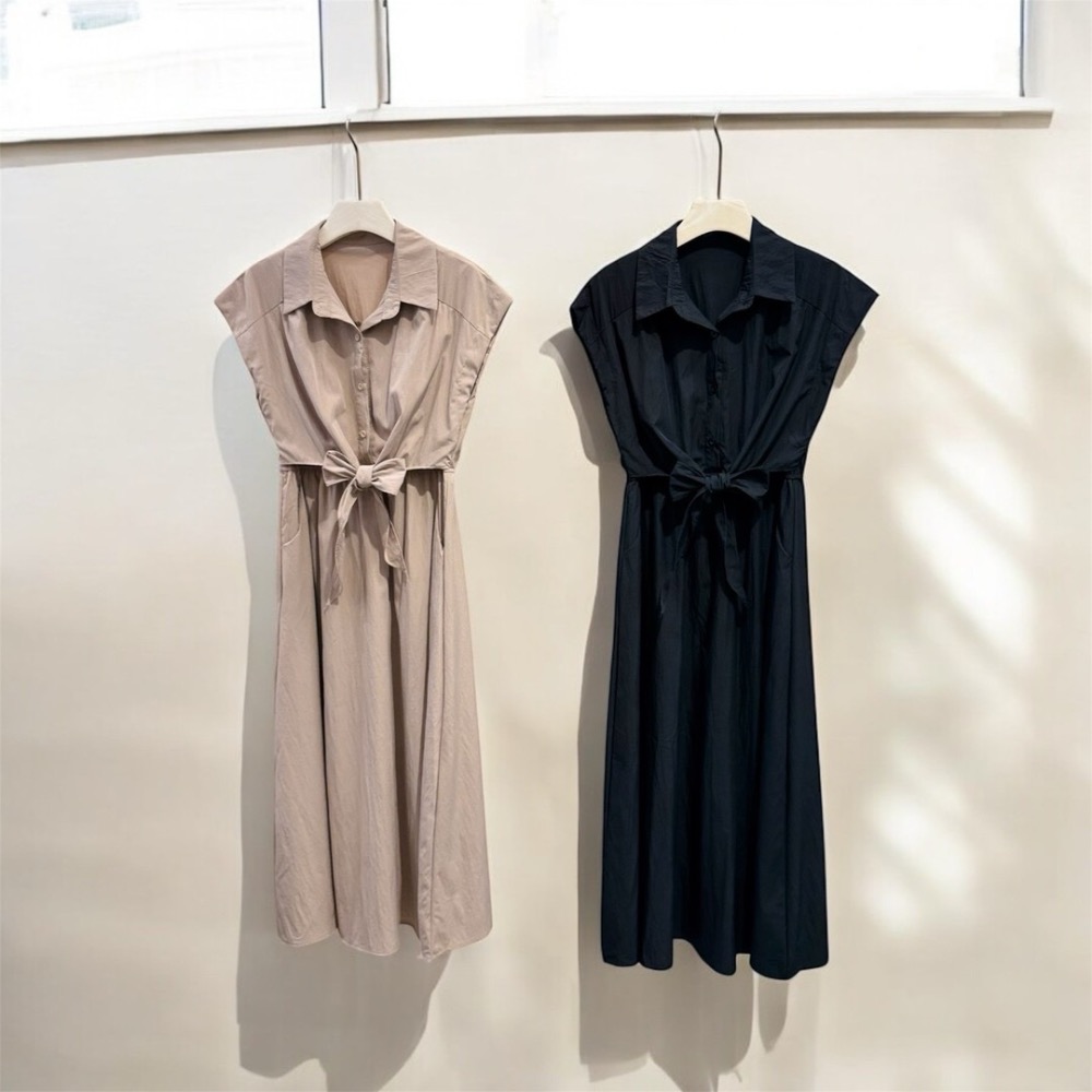 韓系排釦綁帶洋-細節圖6