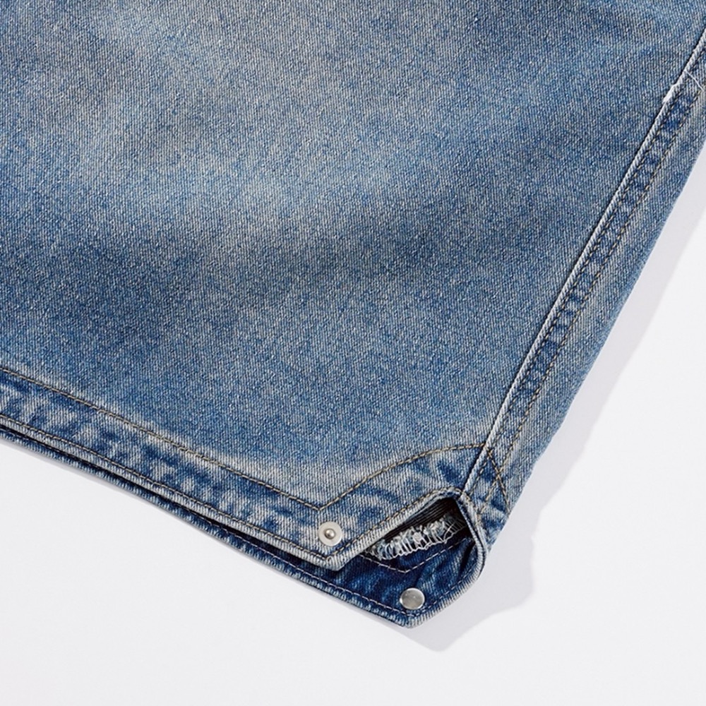 313海灘風牛仔短褲-細節圖2