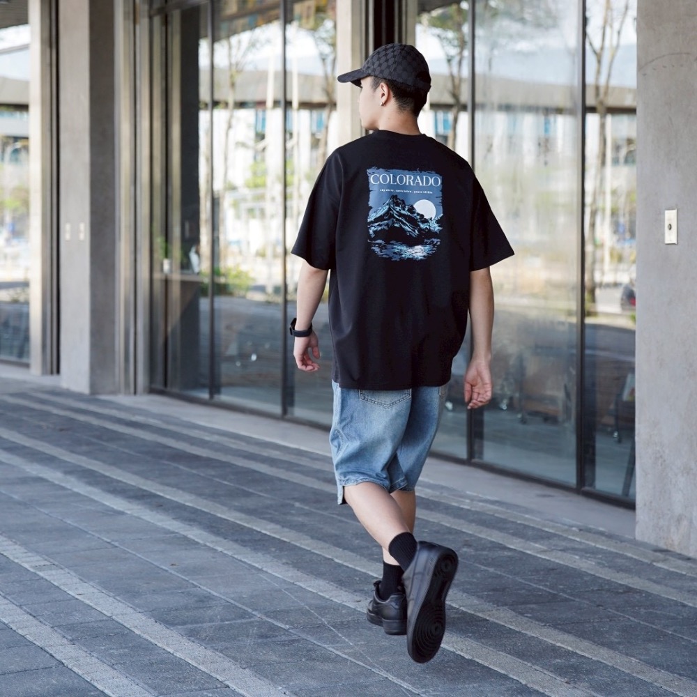 313海灘風牛仔短褲-細節圖6