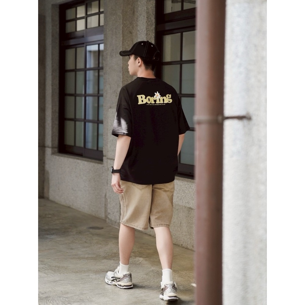 2534側條水洗牛仔短褲-細節圖9