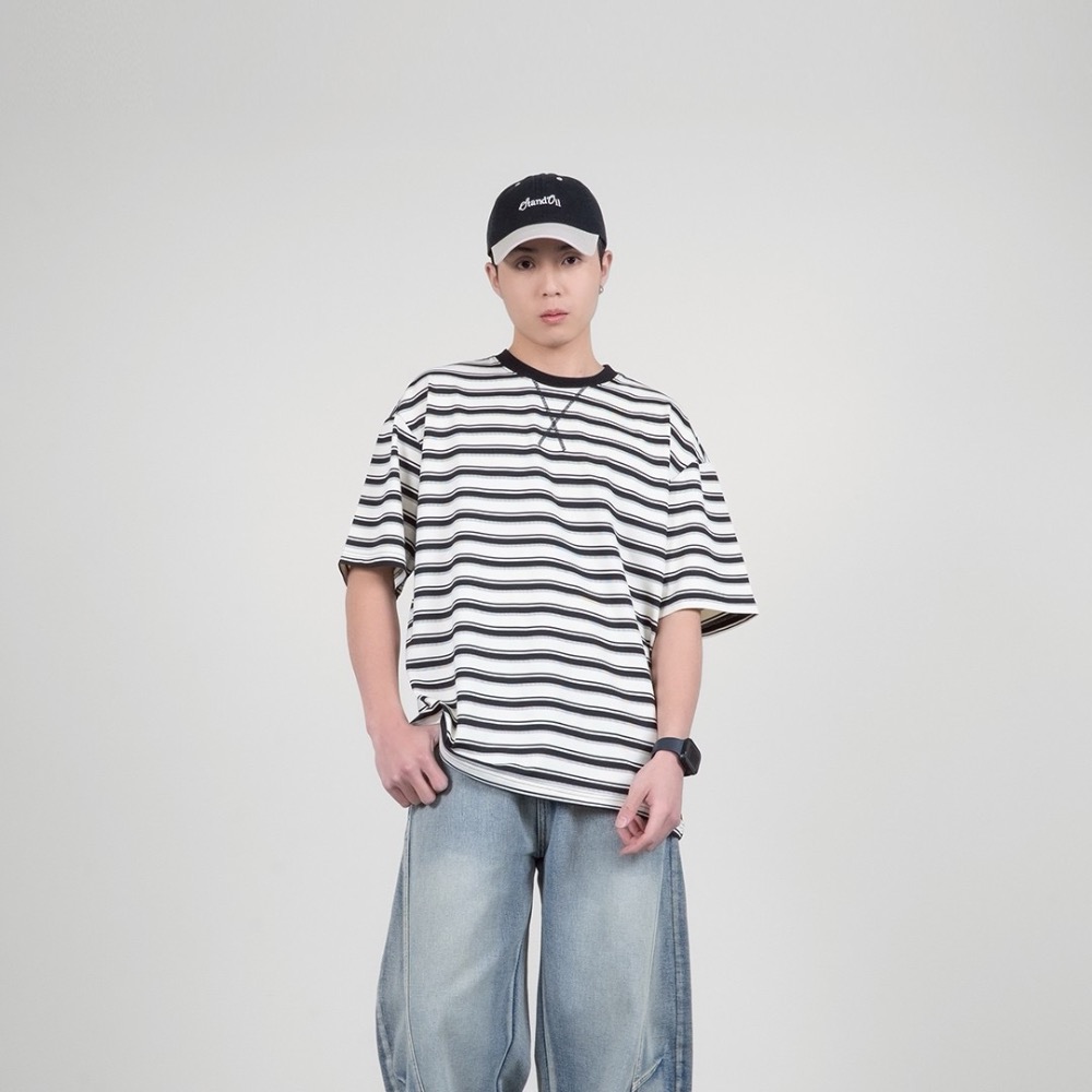 82585涼感條文短T-細節圖2