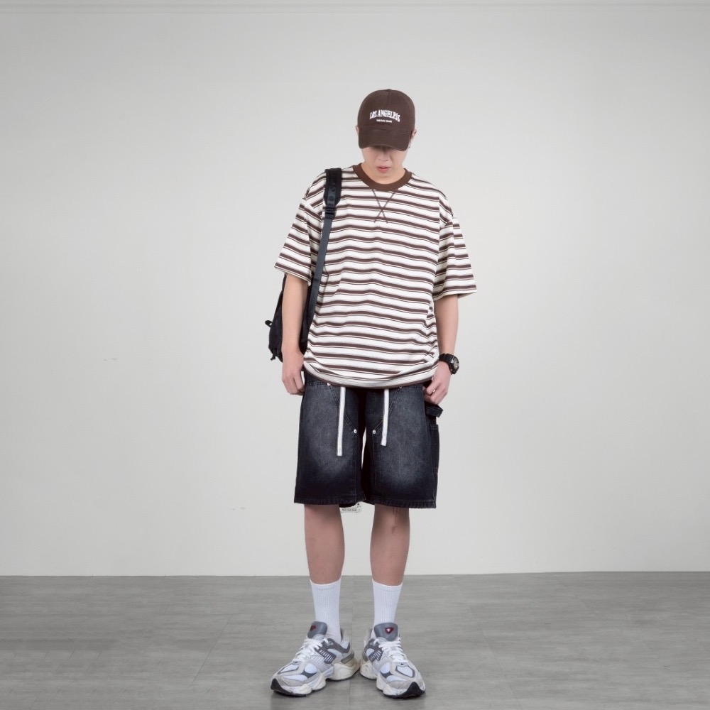 82585涼感條文短T-細節圖4