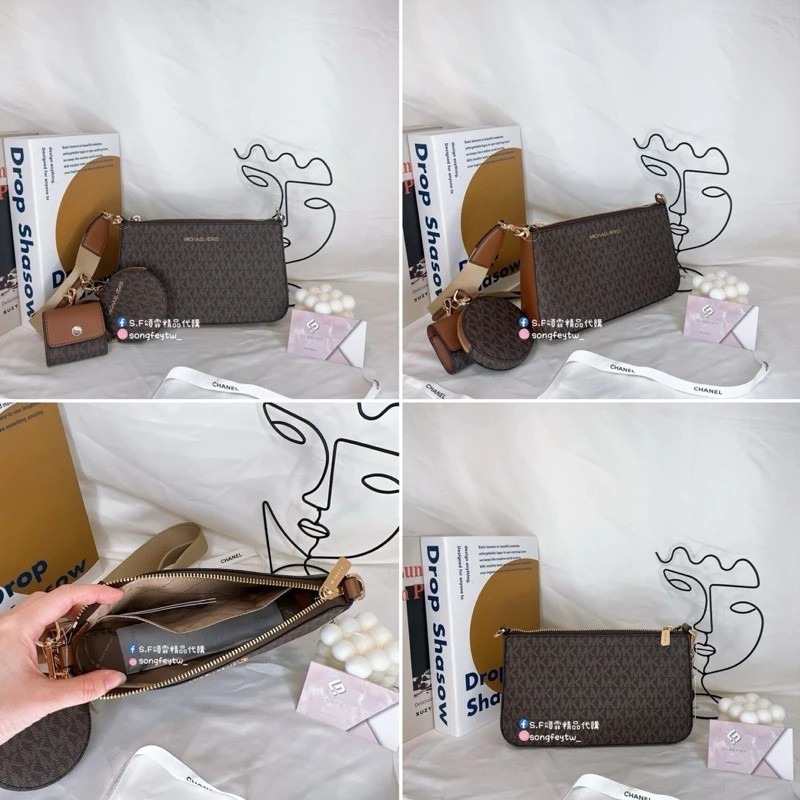 美國代購🇺🇸台灣現貨 MK  三合一麻將包 斜背包-細節圖8