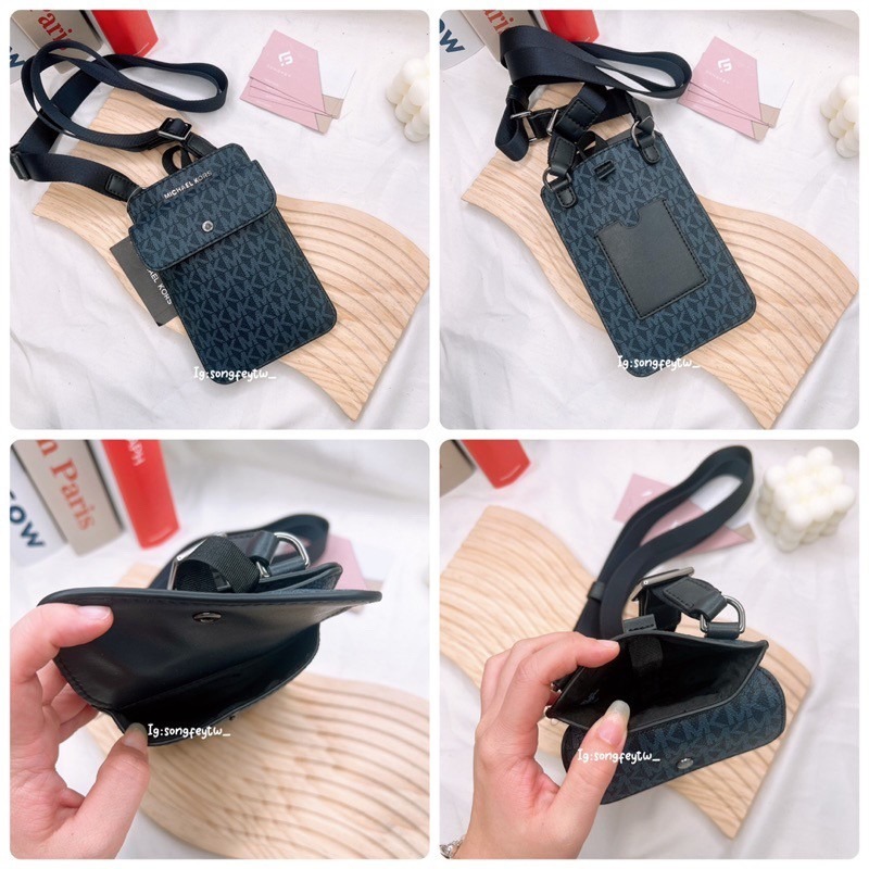 美國代購🇺🇸台灣現貨 Michael Kors｜MK 男款 手機包 斜背包-細節圖6