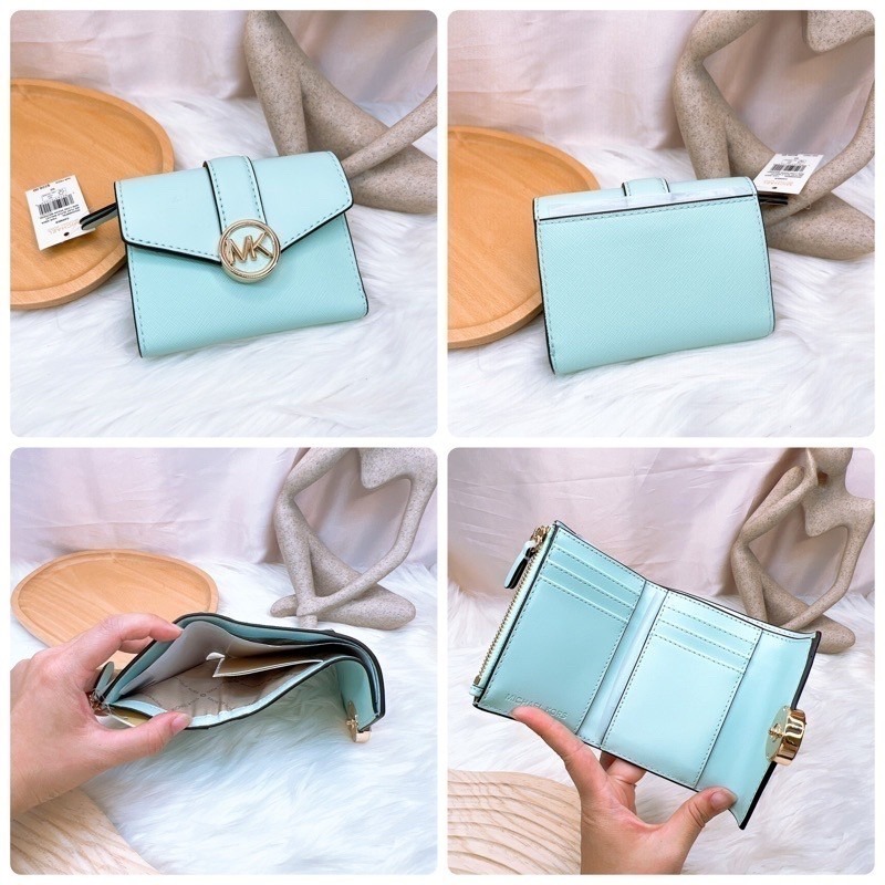美國代購 台灣現貨 Michael Kors｜MK 新款 三折短夾-細節圖7