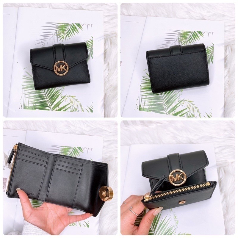 美國代購 台灣現貨 Michael Kors｜MK 新款 三折短夾-細節圖8