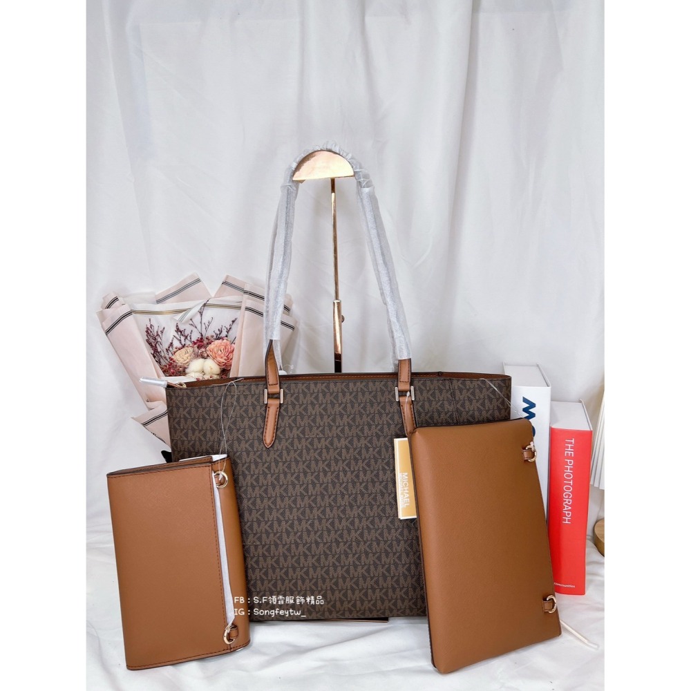 美國代購🇺🇸台灣現貨 MK  三用托特包 肩背包 斜背包-細節圖5