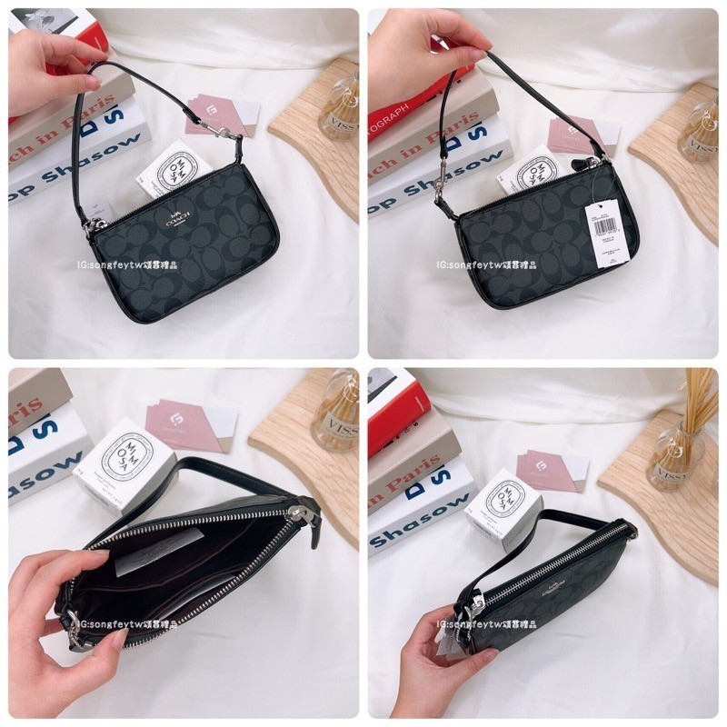 美國代購 台灣現貨 Coach 麻將包 肩背包 手拿包-細節圖7