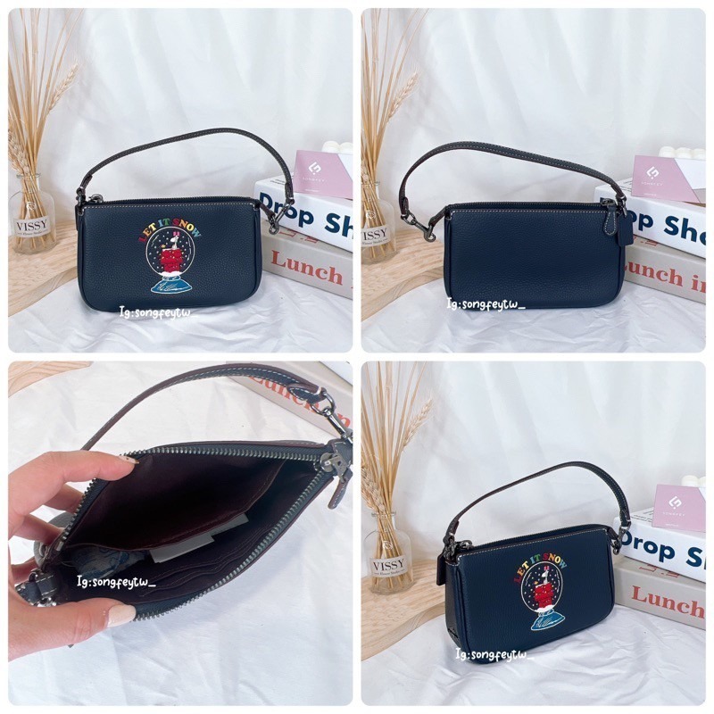 美國代購 台灣現貨 Coach 麻將包 肩背包 手拿包-細節圖11