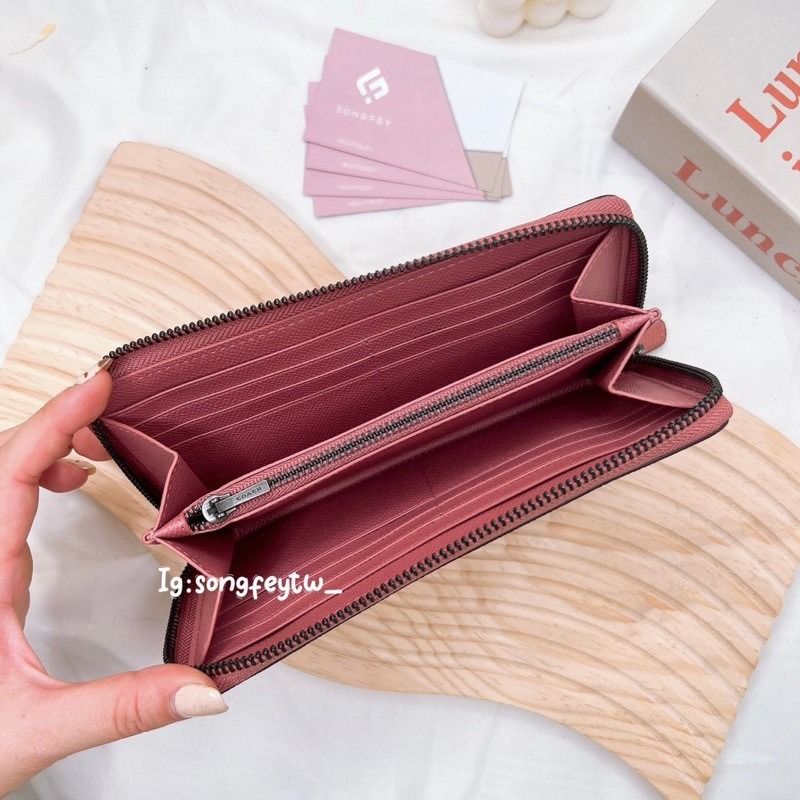 美國代購🇺🇸台灣現貨 Coach 專櫃款 拉鍊長夾-細節圖2