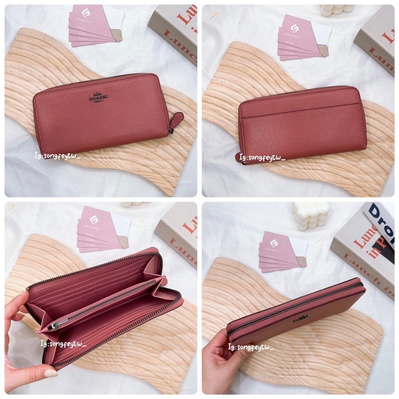 美國代購🇺🇸台灣現貨 Coach 專櫃款 拉鍊長夾-細節圖5