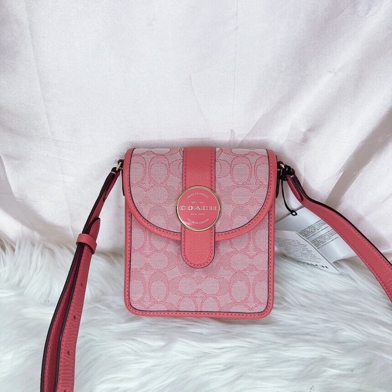 美國代購🇺🇸台灣現貨 Coach 香布蕾小書包 手機包 斜背包-細節圖8