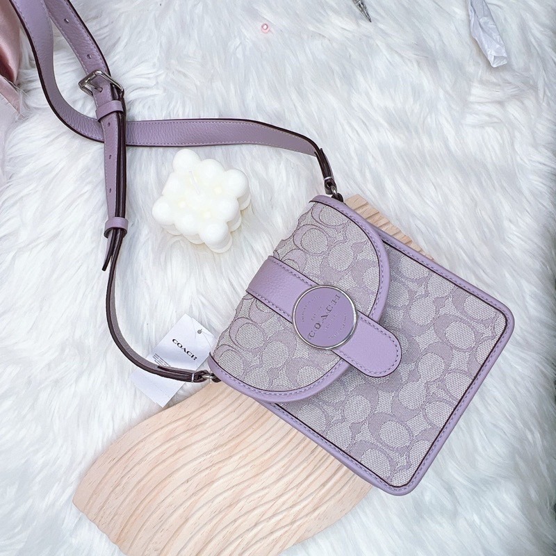 美國代購🇺🇸台灣現貨 Coach 香布蕾小書包 手機包 斜背包-細節圖10