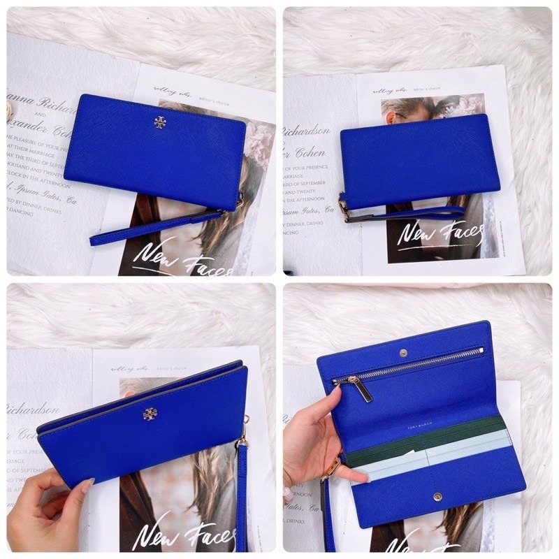 美國代購🇺🇸台灣現貨 Tory Burch｜TB Emerson 防刮兩折薄長夾-細節圖7