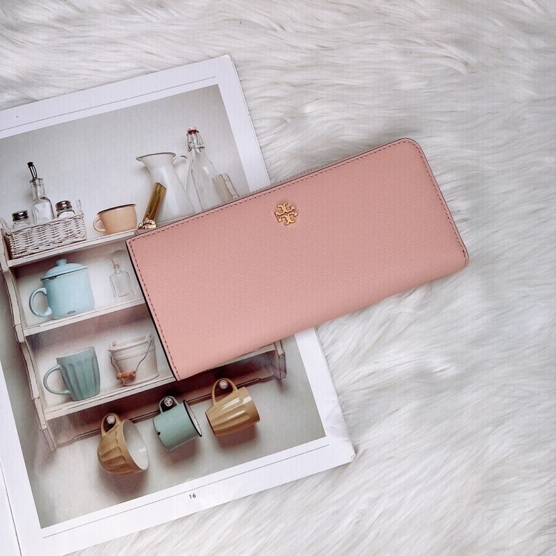 美國代購 台灣現貨 Tory Burch 拉鍊長夾 L型拉鍊長夾-細節圖2