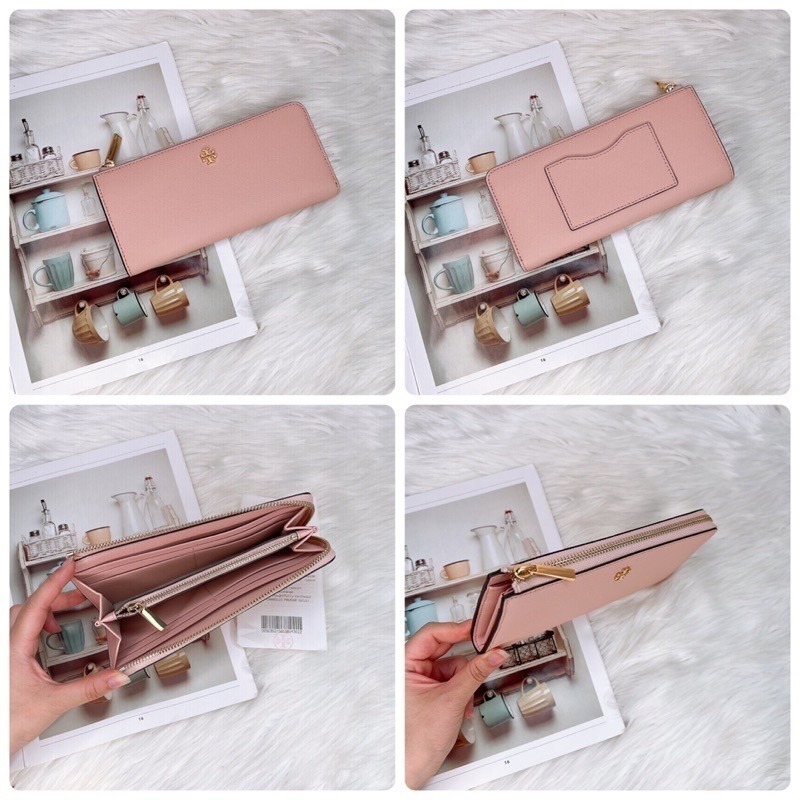 美國代購 台灣現貨 Tory Burch 拉鍊長夾 L型拉鍊長夾-細節圖5
