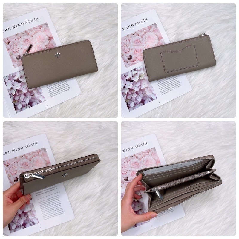 美國代購 台灣現貨 Tory Burch 拉鍊長夾 L型拉鍊長夾-細節圖6